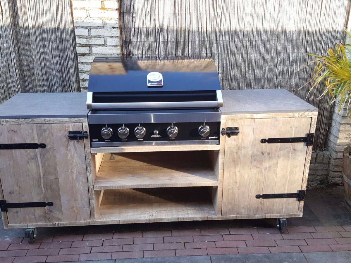 Buitenkeuken Aartssteigerhout